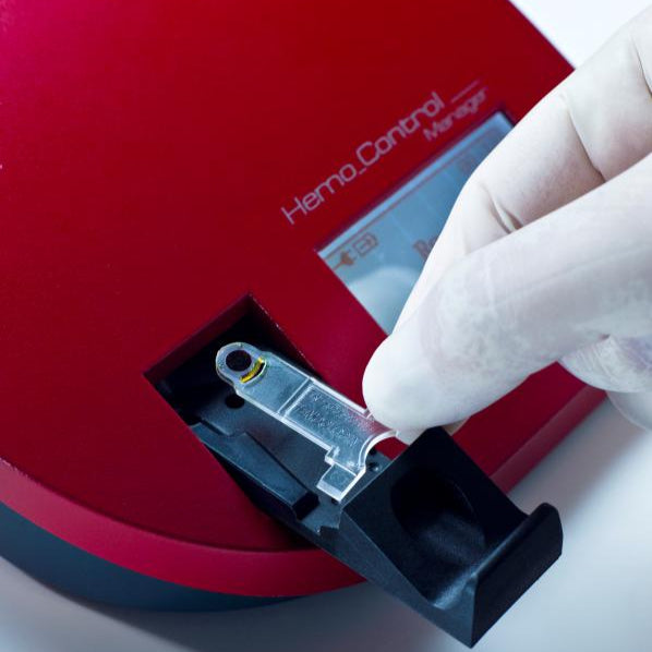 Hemo Control Manager - Start Set med sträckkodsläsare utan väska