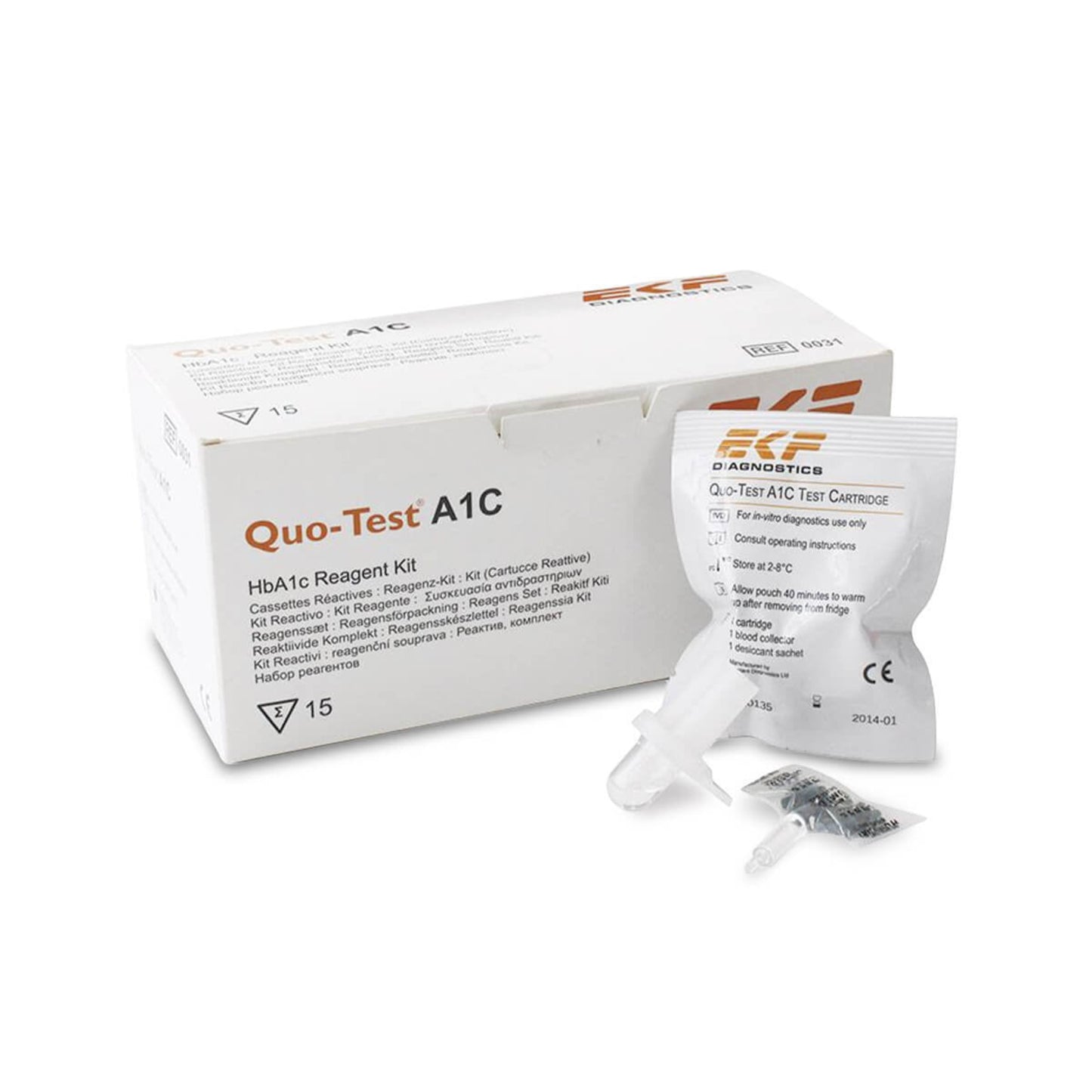 Quo-Test Testlösning för HbA1c-mätning